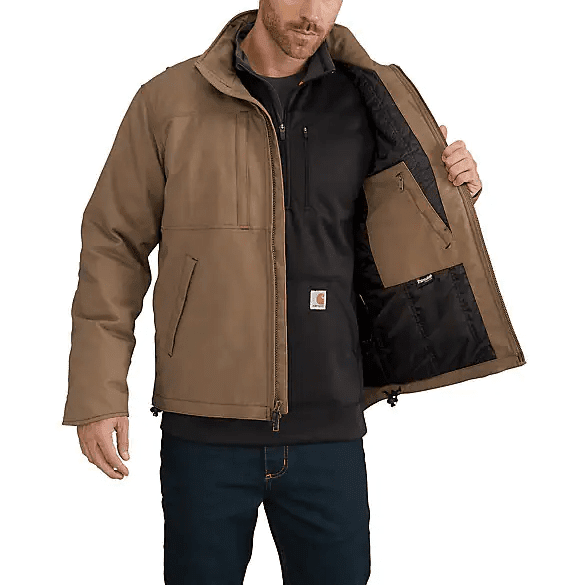 Carhartt Men's - Full Swing Canyon Brown Cryder Water Repellent Jacket WORK AP.OUTERWEAR INSULATEDCARHARTT, INC.