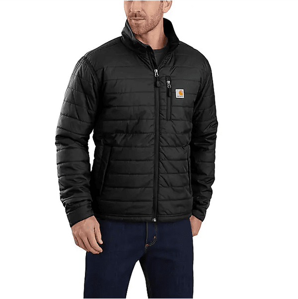 Carhartt Men's - Gilliam Relaxed - Fit Quilted Jacket - Black WORK AP.OUTERWEAR INSULATEDCARHARTT, INC.