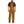 Load image into Gallery viewer, back view of man wearing brown bib insulated overalls
