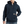 Load image into Gallery viewer, man wearing navy quarter zip hoodie with one hand in pocket
