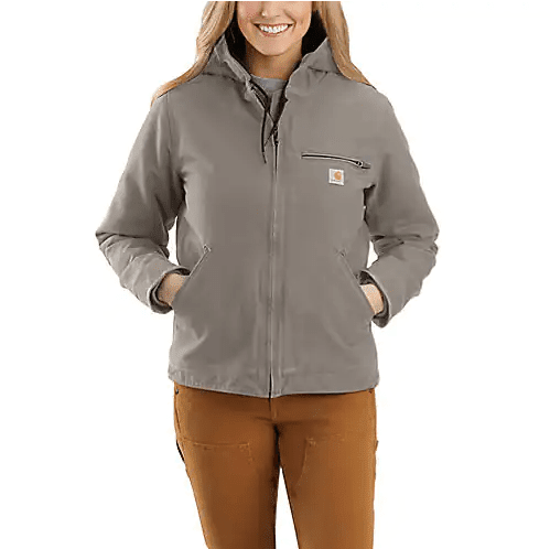 Carhartt Women's - Washed Duck Sherpa Lined Jacket – Go Boot Country