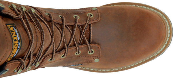 Carolina Men's - 8" ELM Distressed Waterproof Logger - Soft Toe MENS LACEWATERPRF NON- SAFETYCAROLINA SHOE COMPANY
