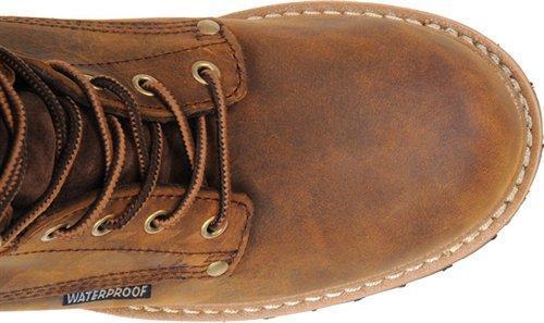 Carolina Men's - 8" ELM Distressed Waterproof Logger - Soft Toe MENS LACEWATERPRF NON- SAFETYCAROLINA SHOE COMPANY