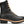 Load image into Gallery viewer, hightop black boot with brown laces and black sole with brown outsole
