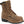 Load image into Gallery viewer, dark brown hightop work boot with black sole
