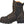 Load image into Gallery viewer, side of very dark brown hightop work boot with black accent at ankle 
