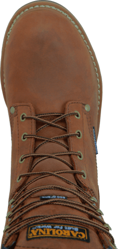 Carolina Men's 8" Waterproof Insulated Logger - Round Steel Toe MENS LACEINSULATEDSAFETYCAROLINA SHOE COMPANY