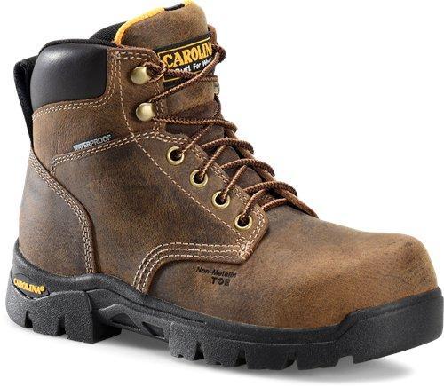 CAT Mens Wheelbase Slip Resistant Flat Heel Work Boots, Color: Brown -  JCPenney | Work boots, Slip on work boots, Boots