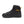 Load image into Gallery viewer, side view of mid top black leather work boot with Caterpillar logo on side
