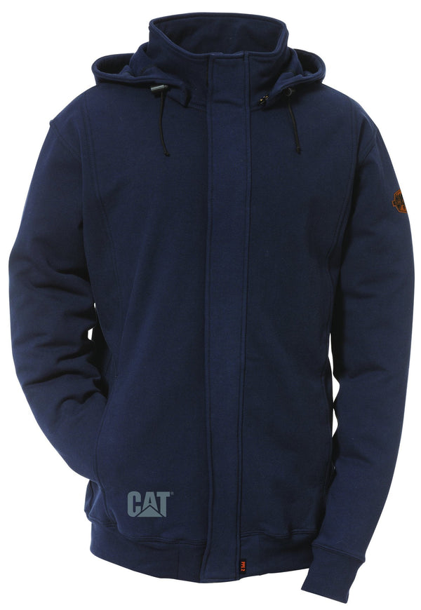 Caterpillar Men's Fire Resistant Full Zip Sweatshirt with Removable Hood ME.AP.FLAME RESISTANTSUMMIT RESOURCE INTERNATI