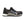 Load image into Gallery viewer, black and grey tennis shoe style work shoe with silver accent at the laces and white outsole
