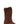 Load image into Gallery viewer, high top pull on dark brown/red work boot with light brown sole
