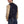 Load image into Gallery viewer, rear view of man wearing black vest over brown long sleeve shirt
