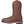 Load image into Gallery viewer, side view of front view of high top pull on leather work boot with cowboy boot style accents
