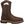Load image into Gallery viewer, side view of brown high top pull on work boot with pull holes and black sole
