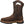 Load image into Gallery viewer, alternative side view of brown high top pull on work boot with pull holes and black sole

