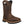 Load image into Gallery viewer, brown high top pull on work boot with pull holes and black sole

