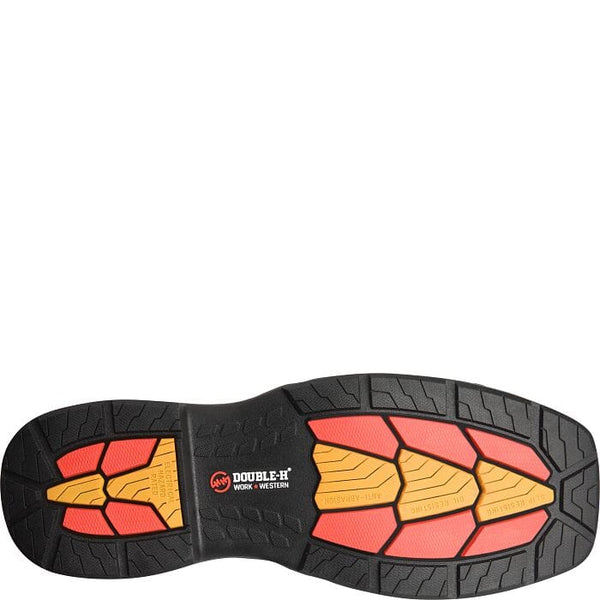 Double H Men's - 11” Waterproof Zane Western Work Boot - Composite Toe MENS WORKWTRPSQ SAFETYDOUBLE - H BOOT COMPANY