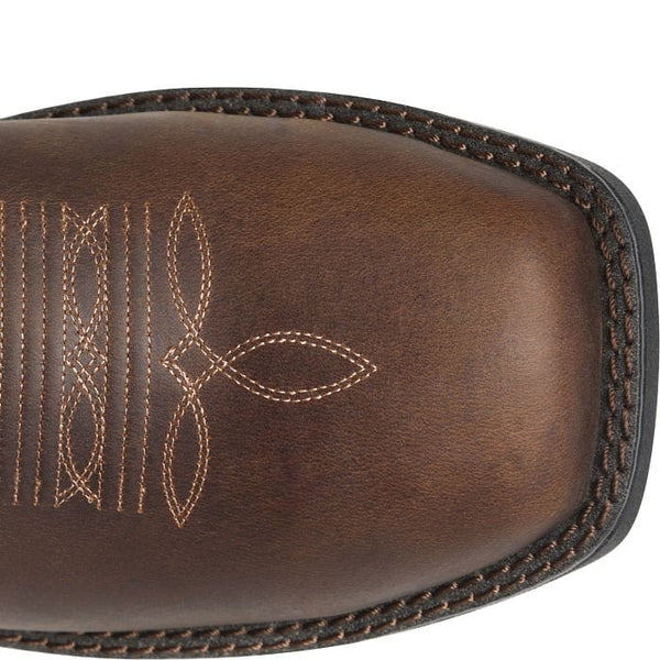 Double H Men's - 11” Waterproof Zane Western Work Boot - Composite Toe MENS WORKWTRPSQ SAFETYDOUBLE - H BOOT COMPANY