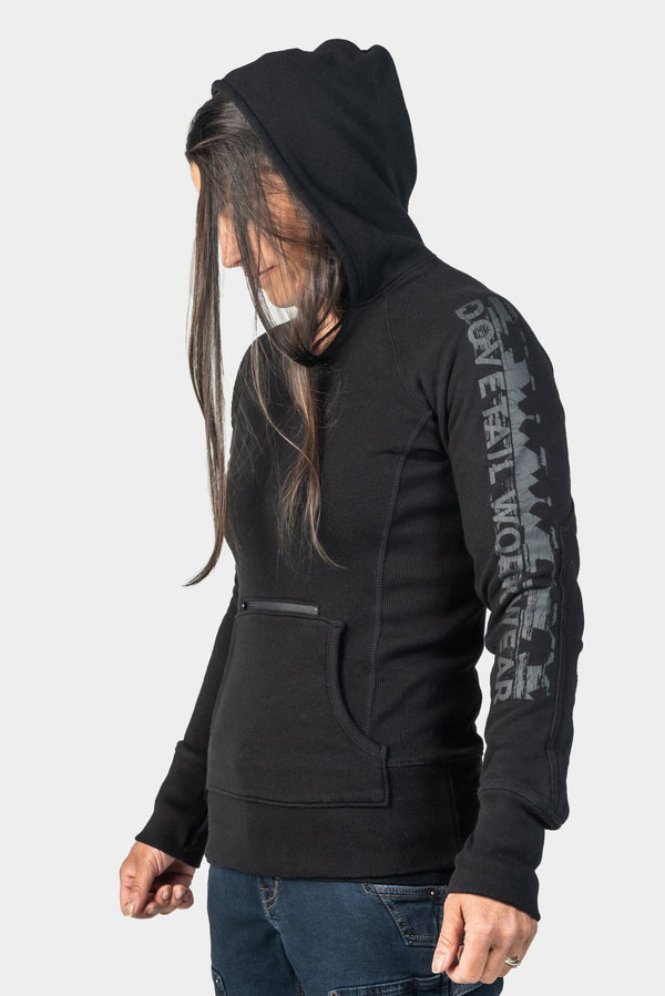 Dovetail Women's Anna Pullover Hoodie in Black