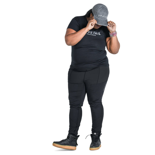 Dovetail Women's Field Utility High - Rise Legging in Black WOMENSWORKLEGGINGDOVETAIL WORKWEAR