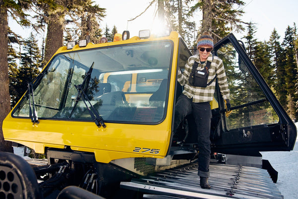 Dovetail Women's Givens Chunky Buffalo Flannel Work Shirt in Green and Cream WOMENSWORK FLANNELDOVETAIL WORKWEAR