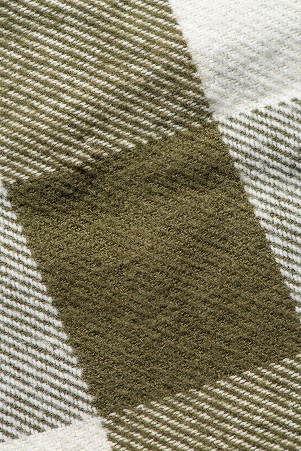 Dovetail Women's Givens Chunky Buffalo Flannel Work Shirt in Green and Cream WOMENSWORK FLANNELDOVETAIL WORKWEAR