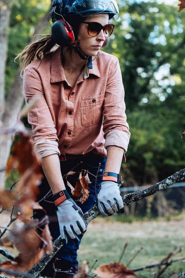 Dovetail Women's Multi Purpose Work Glove in Grey Black WOMENSWORK GLOVESDOVETAIL WORKWEAR