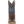 Load image into Gallery viewer, front view of kids cowboy boot with grey shaft with blue and white embroidery and brown vamp
