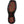 Load image into Gallery viewer, black sole with brown heel and footbed and red accents

