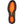 Load image into Gallery viewer, red orange and black sole with red logo in middle
