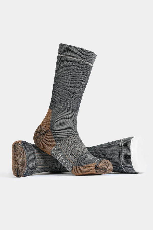 Dovetail Women's Merino Wool Heavy Duty Crew Work Sock in Dove Grey