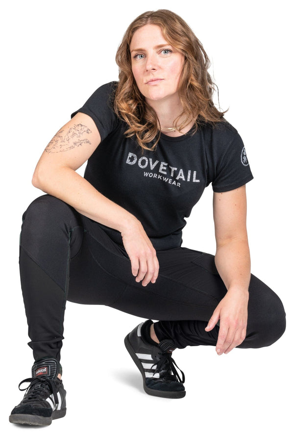 Dovetail Women's Field Utility High-Rise Legging in Black