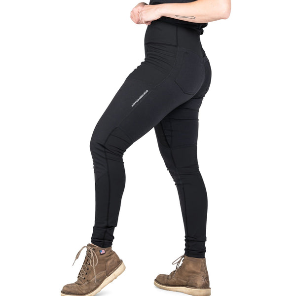 Dovetail Women's Field Utility High-Rise Legging in Black