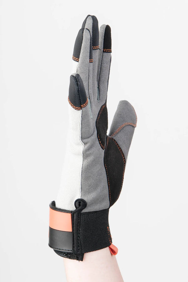 Dovetail Women's Multi Purpose Work Glove in Grey Black