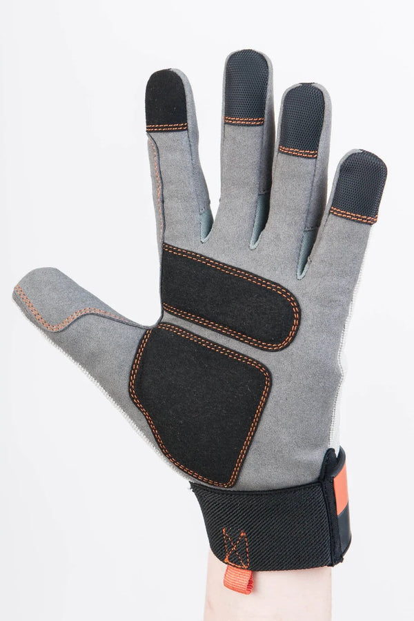 Dovetail Women's Multi Purpose Work Glove in Grey Black