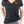 Load image into Gallery viewer, Dovetail Women&#39;s Solid V- Neck Tee in Black
