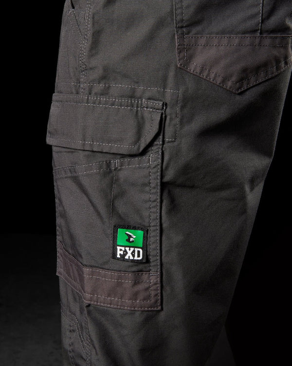 FXD Men's - Wp.5 Stretch Tech Light Weight Work Pants - Graphite WORK AP.CARGO CANVASFUNCTION BY DESIGN