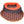 Load image into Gallery viewer, closeup of orange and black shoe insole
