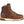 Load image into Gallery viewer, alternate side of dark brown boot with brown and light brown laces, white outsole, and light brown stitching
