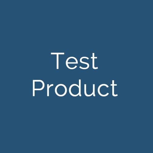 Item for Testing - Not a real Product