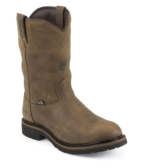 Justin Men's 10" Wyoming Worker II Waterproof Insulated - Soft Toe MENS INSULATED NON-SAFETYJUSTIN ORIGINAL WORK