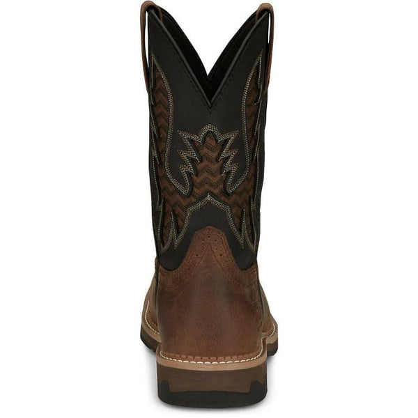 Justin Men's - 11" Bolt Stampede Vent Work Boot - Nano Comp Toe MENS WESTERNSQ TSAFETYJUSTIN ORIGINAL WORK