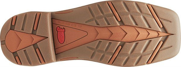 Justin Men's - 11" Waterproof Stampede Rush Rustic Tan - Square Toe MENS WORKSQ T NON SAFETYWTRPJUSTIN ORIGINAL WORK