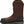 Load image into Gallery viewer, alternate side view of dark brown hightop pull on work boot with black toe and heel
