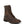 Load image into Gallery viewer, hightop brown boot with brown laces and black eyelets and embroidery on vamp

