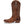 Load image into Gallery viewer, left side view of women&#39;s tall tan western boot with white stitching and punched pull strap
