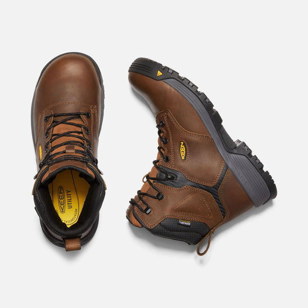 Keen Men's - Chicago 6" Waterproof - Soft Toe MENS LACEWATERPRF NON - SAFETYKEEN FOOTWEAR