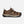 Load image into Gallery viewer, side of sneaker style brown outdoor shoes with black toe guard and brown laces
