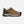 Load image into Gallery viewer, side of light brown outdoor shoe with black toe guard and brown laces
